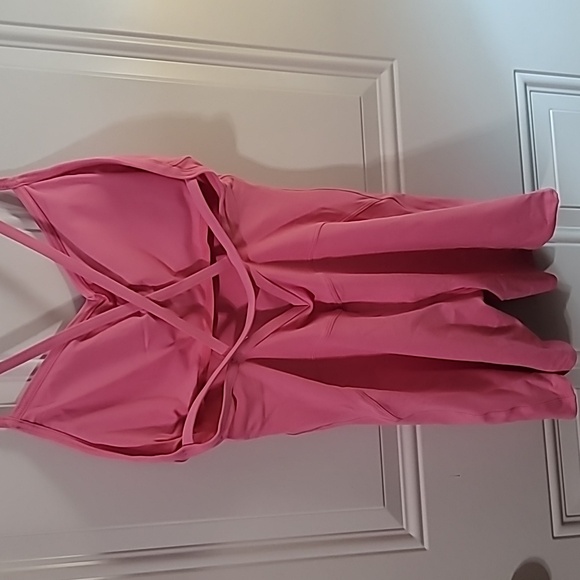 Pink Bodycon Romper - Picture 6 of 12